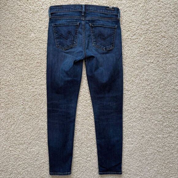 CITIZENS OF HUMANITY Avedon Skinny Jeans Mid Rise Spectrum Wash Blue Size 28 - Picture 3 of 11
